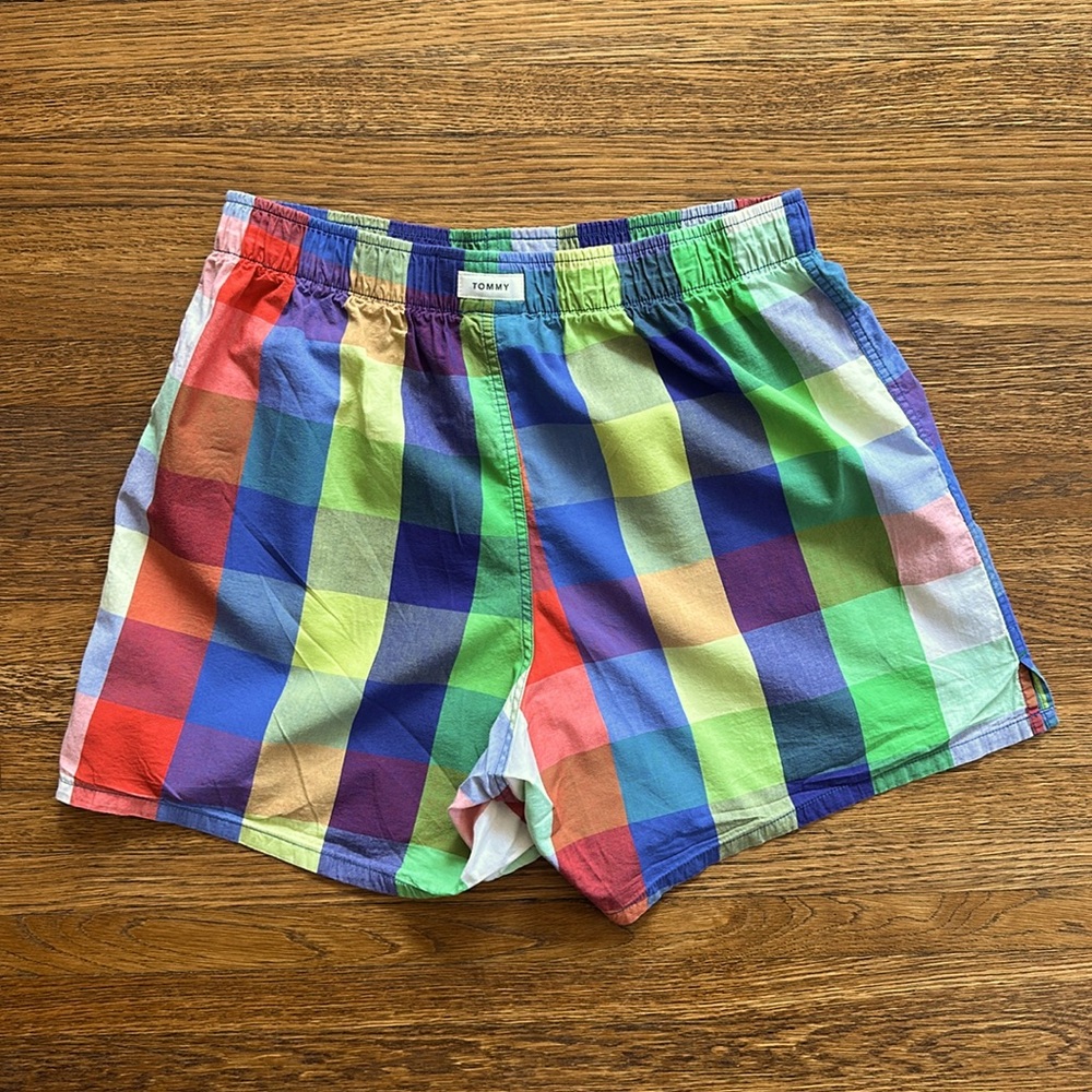 Tommy Hilfiger Colorful Plaid Cotton Boxer Shorts
